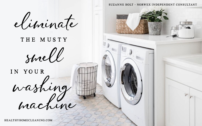 How To Eliminate the musty smell from your washing maching