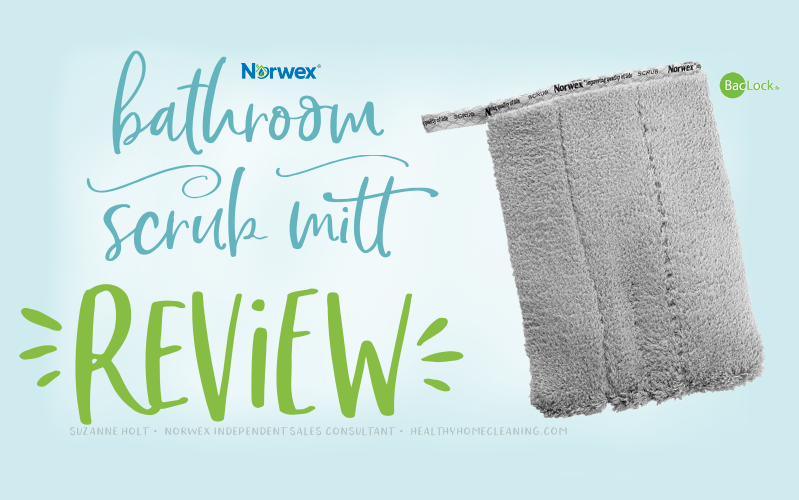 Norwex Bathroom Scrub Mitt Review