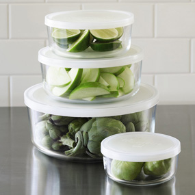 Use Glass Storage Containers