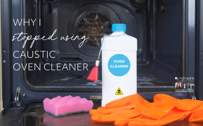 Norwex Oven Cleaner vs. Chemical Oven Cleaner. Use This, NOT That!