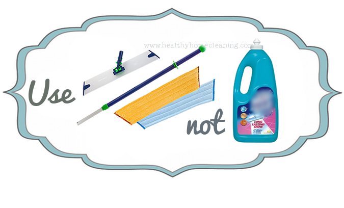 Use Norwex Mop NOT Mop & Glo!