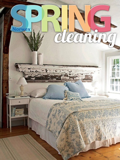 spring clean your bedroom with norwex