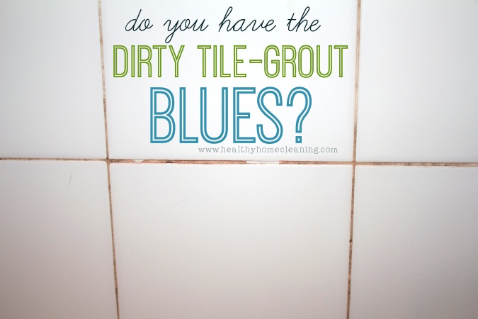 Dirty Tile Grout - How to clean it!