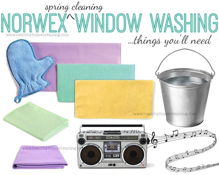 Norwex Window Washing - Spring Cleaning
