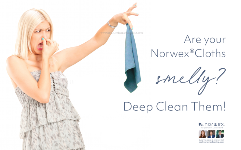 Do You Have SMELLY Norwex Cloths? Deep Clean Them!
