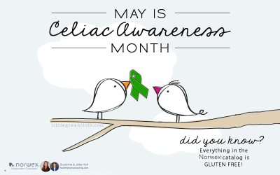 Did you know the whole Norwex catalog is gluten-free?!