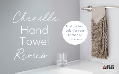 Upgrade Your Hand Washing Routine with the Chenille Hand Towel!