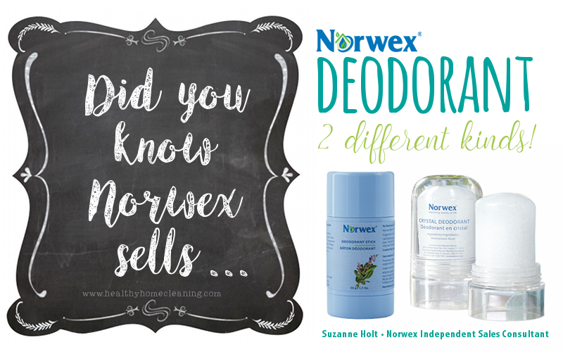 Did you know Norwex makes Deodorant?