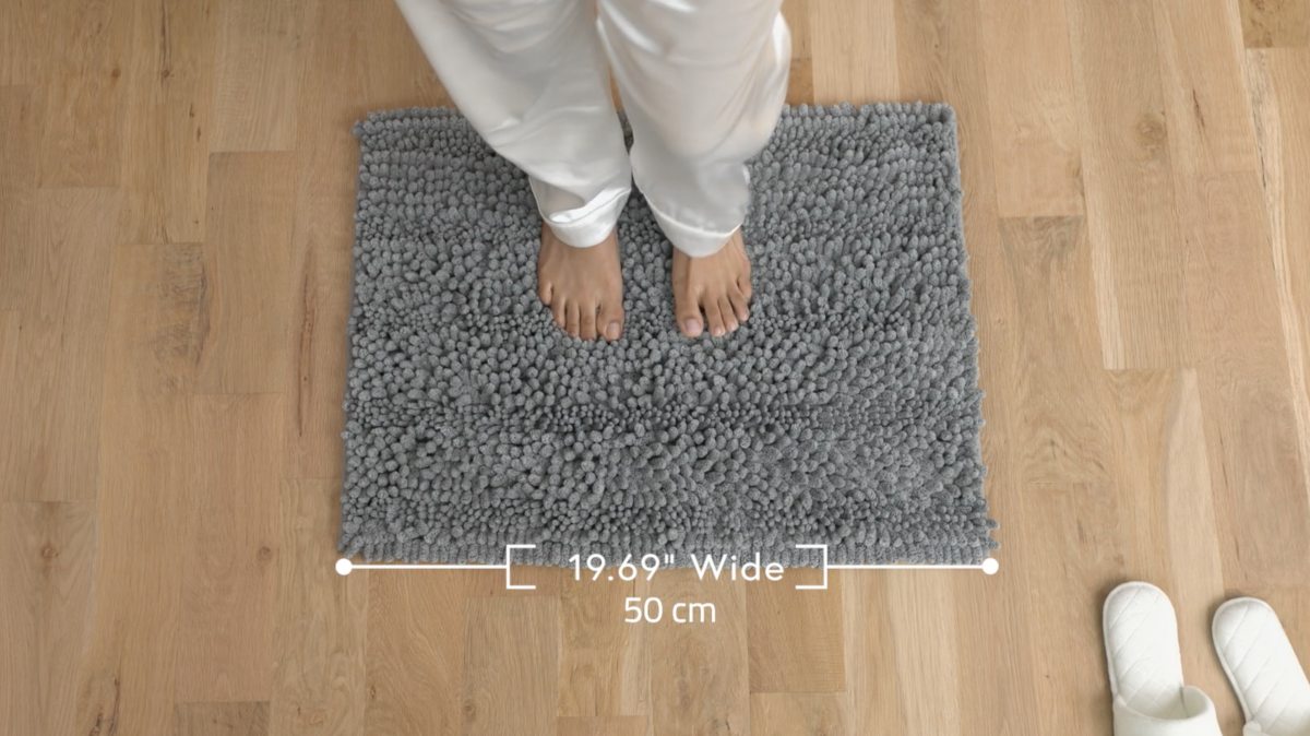 Norwex chenille floor mat - size small/regular