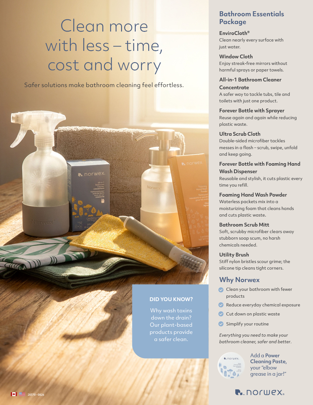 Norwex Bathroom Essentials Package