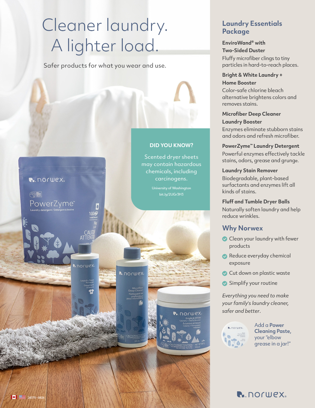 Norwex Laundry Essentials Package