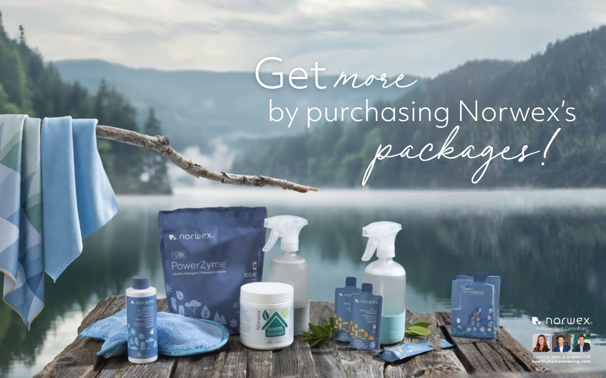 Save money on products with Norwex's packages