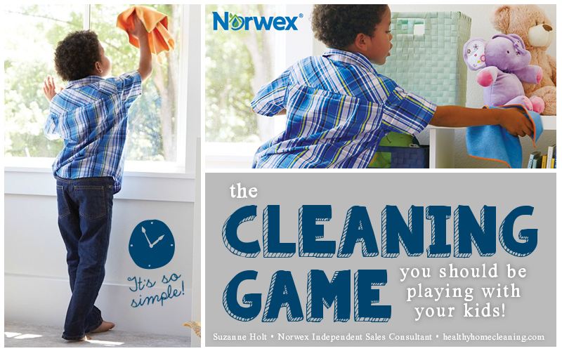 How to get your kids to CLEAN - the game you need to be playing with them!
