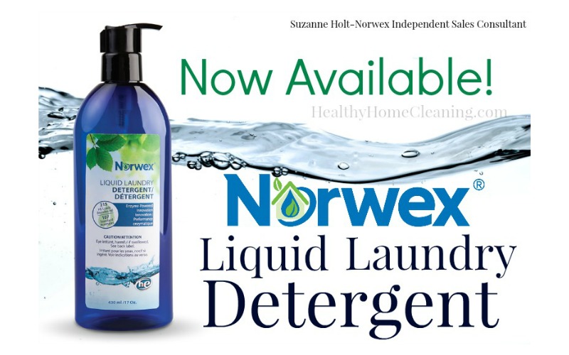Norwex Liquid Laundry Detergent is Available NOW! 