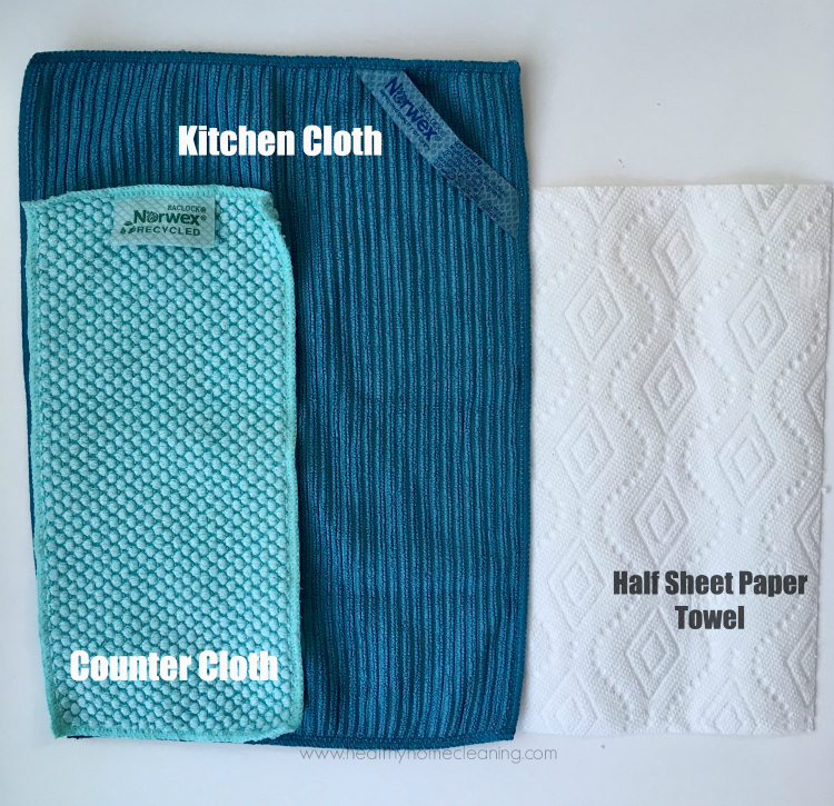 norwex counter cloth vs paper towel｜TikTok Search