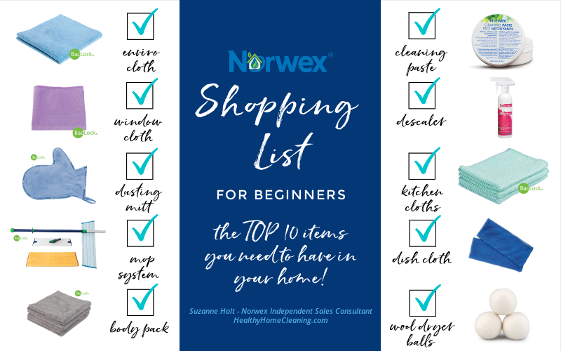 Top 10 Norwex items you need to have on your shopping list