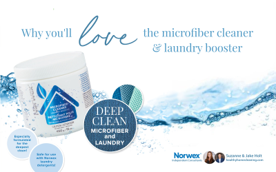 Norwex Microfiber Laundry Booster – a REVIEW