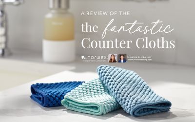 Change the World by Using Norwex Counter Cloths Instead of Paper Towel – A Product Review