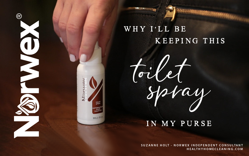 Why I Ll Be Keeping This Toilet Spray In My Purse Honest Norwex Reviews