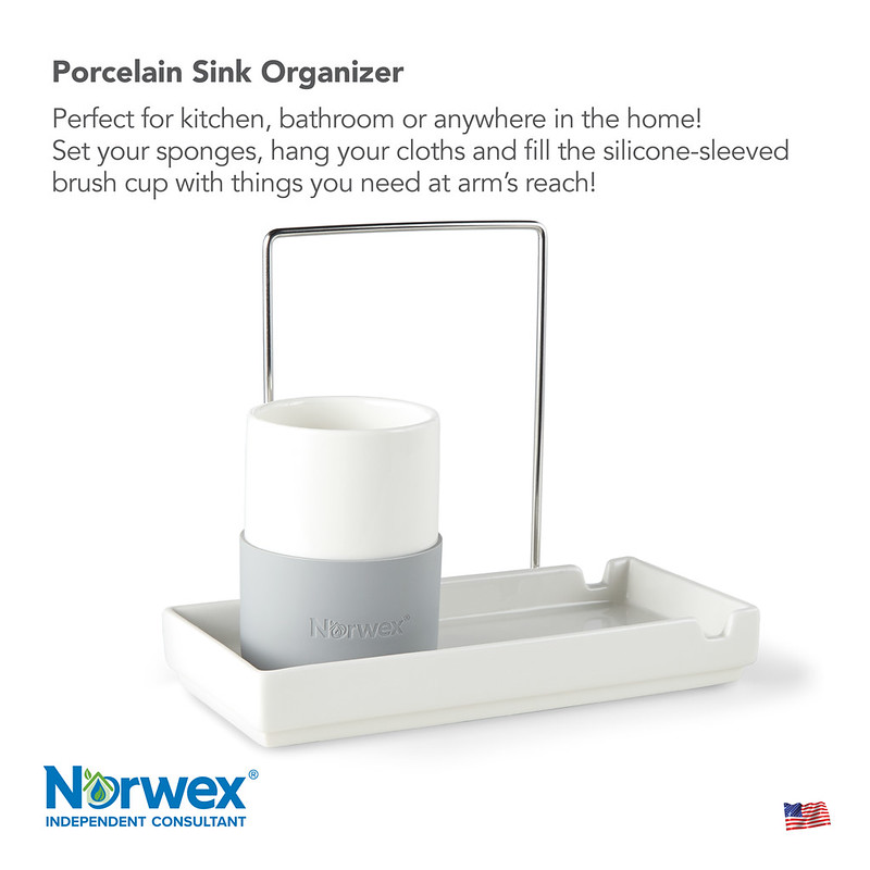 New 2021 Norwex products- Porcelain Sink Organizer