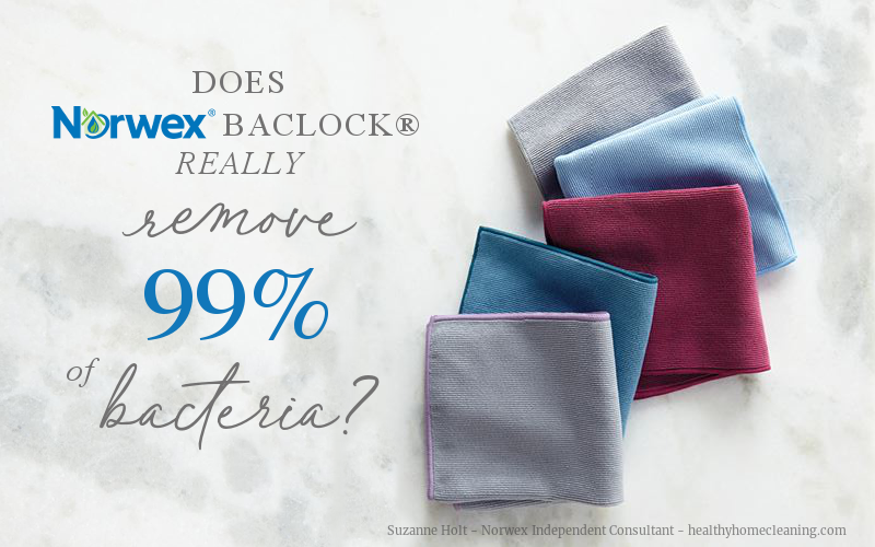 Does Norwex Microfiber REALLY remove 99% of bacteria?