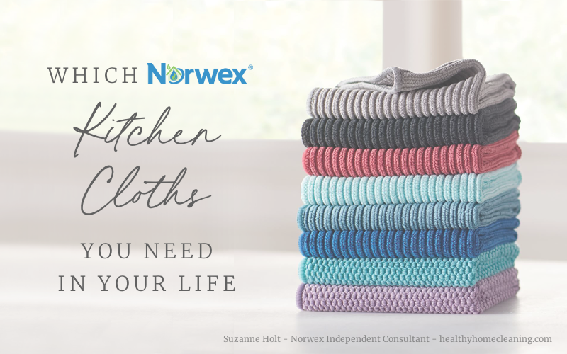 Which Norwex kitchen cloths you need in your life!