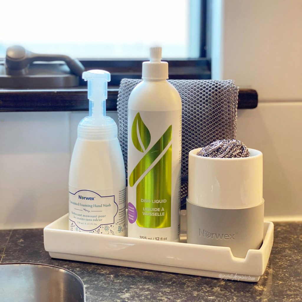 Norwex Porcelain Sink Organizer