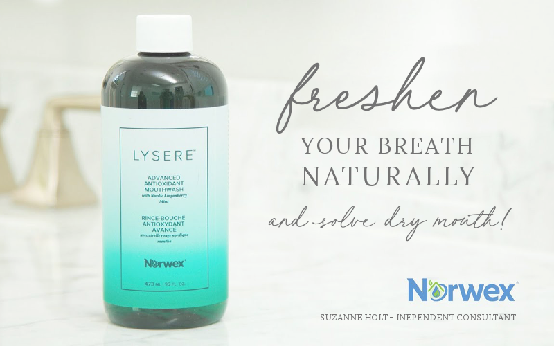 Freshen your breath naturally and help solve dry mouth!