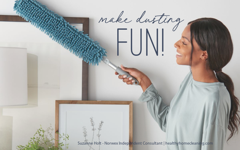 Make dusting fun with the Norwex EnviroWand