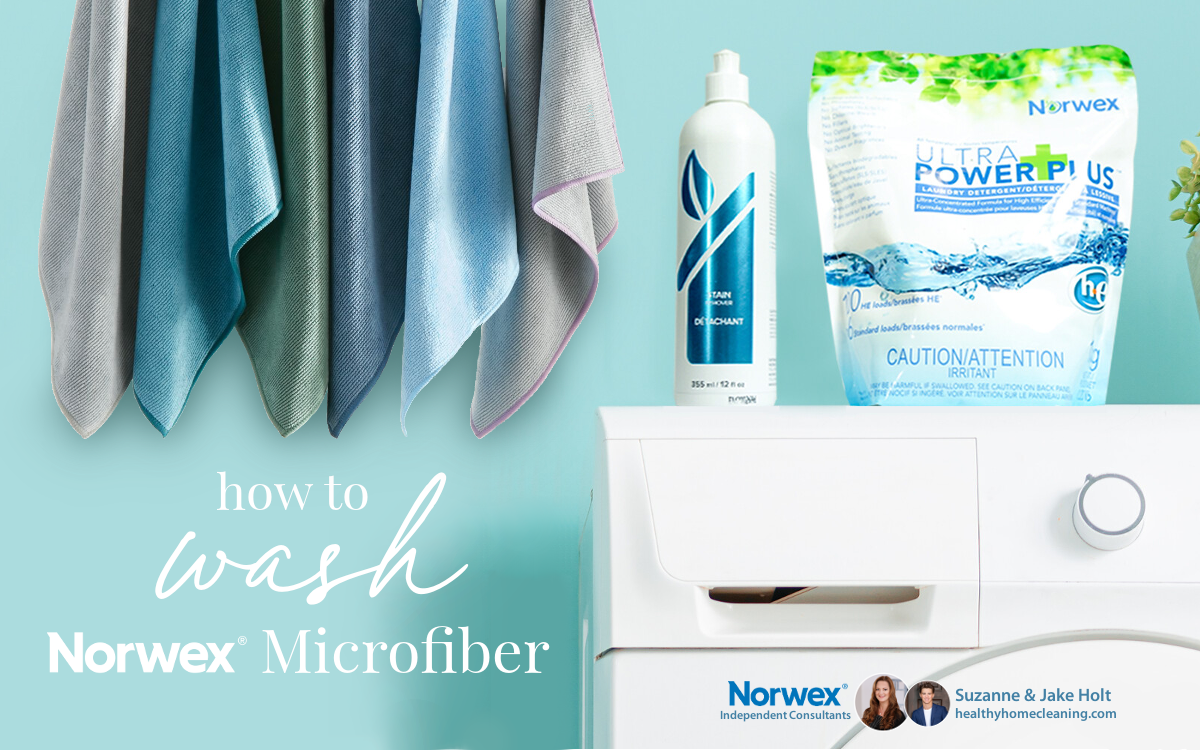 How to wash your Norwex microfiber the RIGHT way! (2023)