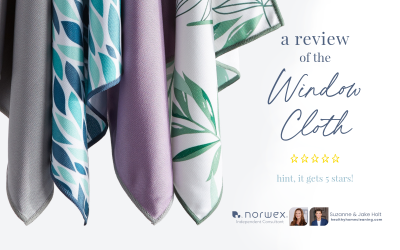 Norwex Window Cloth REVIEW – there’s a reason why this is a best seller!