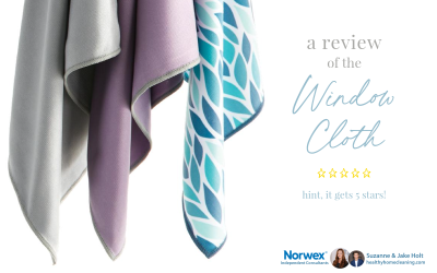 Norwex Window Cloth REVIEW – there’s a reason why this is a best seller!