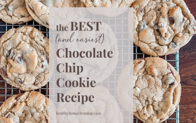The BEST Chocolate Chip Cookie Recipe - With SKOR Pieces!