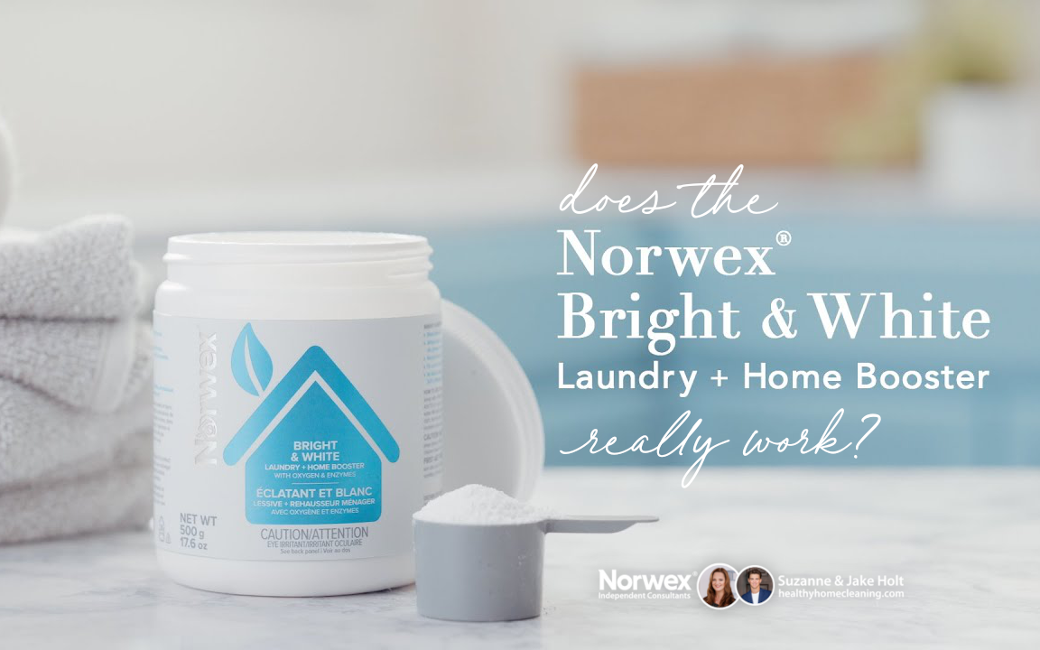 Does the Norwex Bright & White Laundry Home Booster really work?