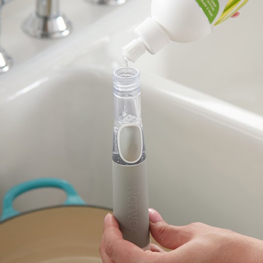 Soap Dispenser Dish Scrub Brush and Sponge : : Health & Personal  Care