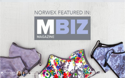 Extra! Extra! Norwex Masks Featured in MBiz Magazine!