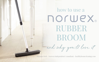 How to Use a Norwex Rubber Broom