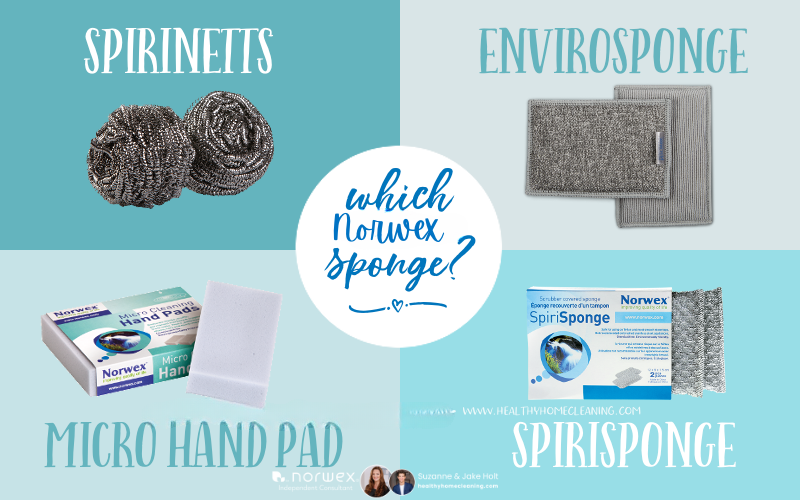 These are some of the TOP TEN best selling Norwex products