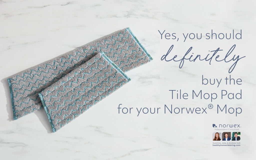 Find Out Why I LOVE the Norwex Tile Mop Head - Honest Norwex Reviews