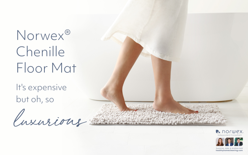 Norwex Chenille Floor Mat – It’s so much more than a bathmat