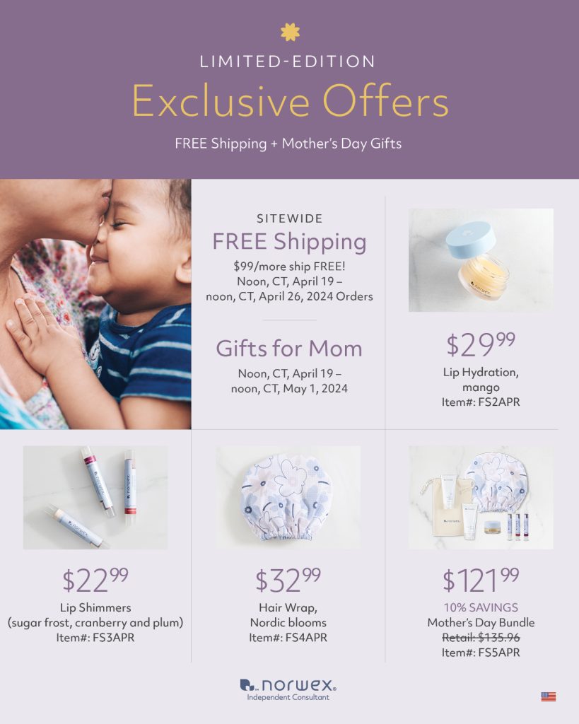 Norwex's Earth Day Sale- mother's day gifts