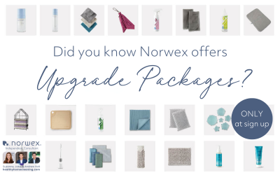 Norwex has 3 upgrade packages