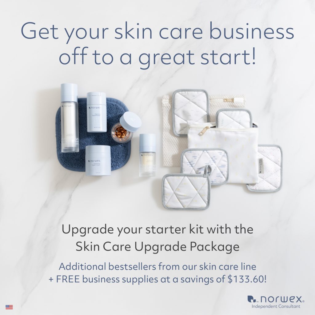 Skin care upgrade package