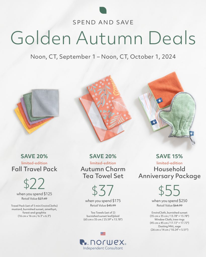 Norwex spend and get in September