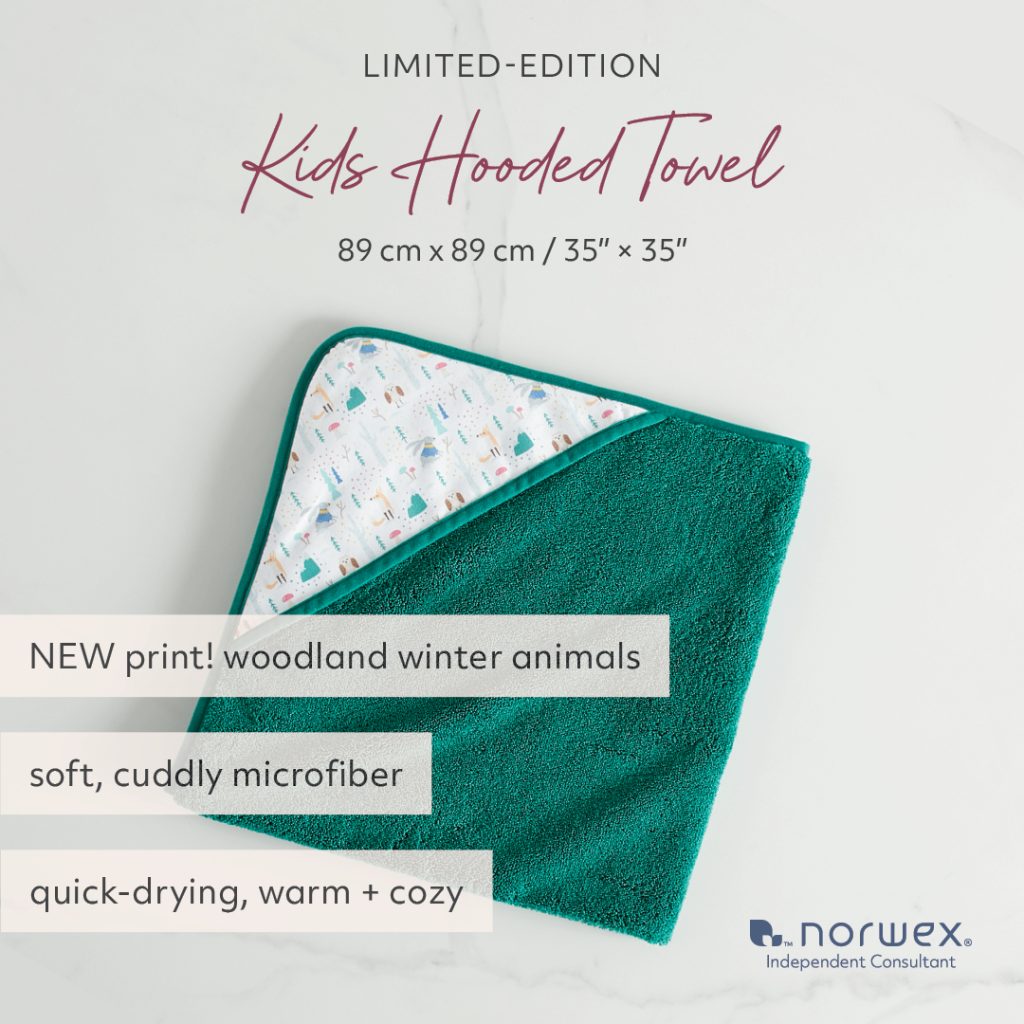 Norwex holiday collection- kids towel