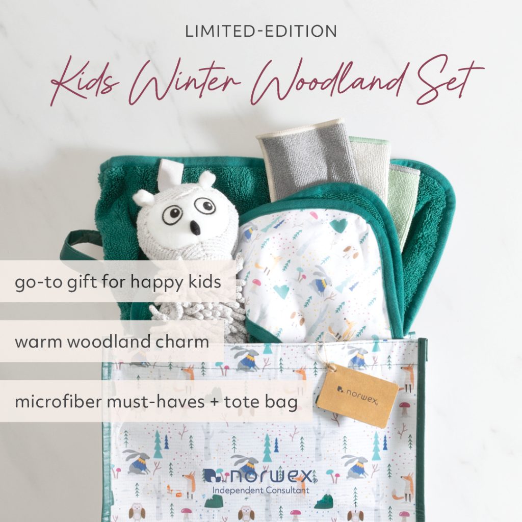 Norwex holiday collection- Woodland Set