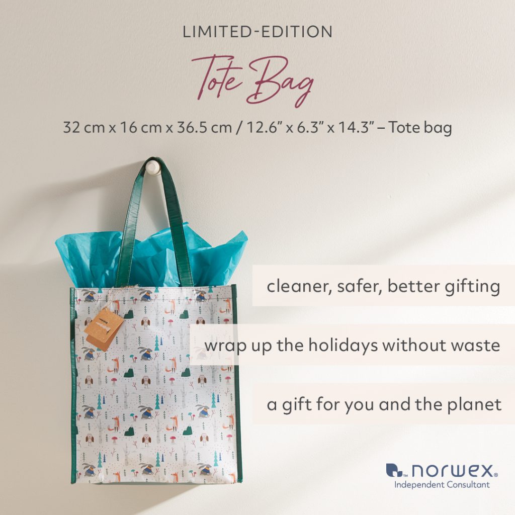 Norwex holiday collection- tote bag