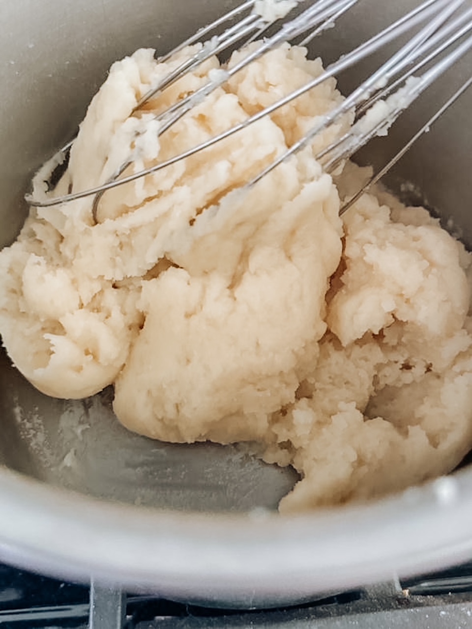 Valentines Day Kringle - making the custard