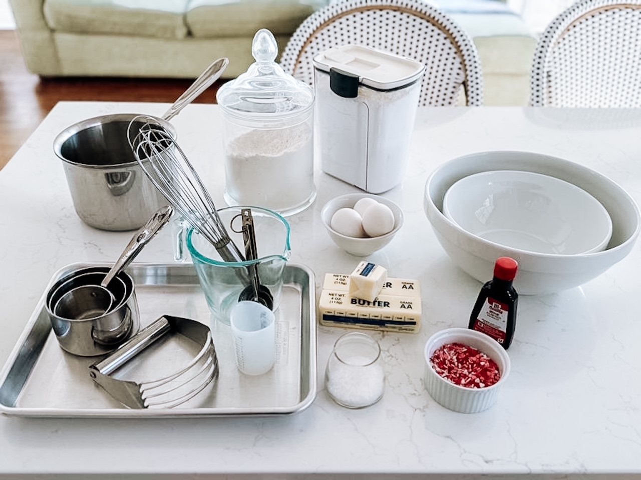 Valentines Day Kringle, the ingredients