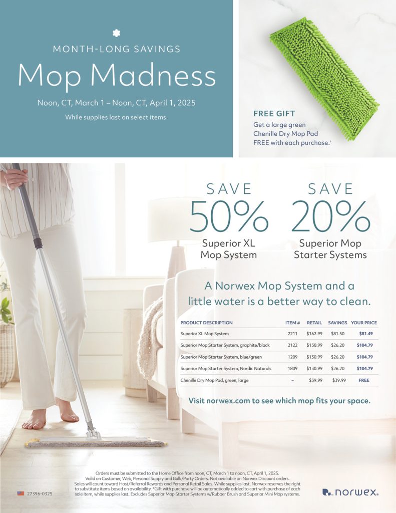 Norwex mop sale